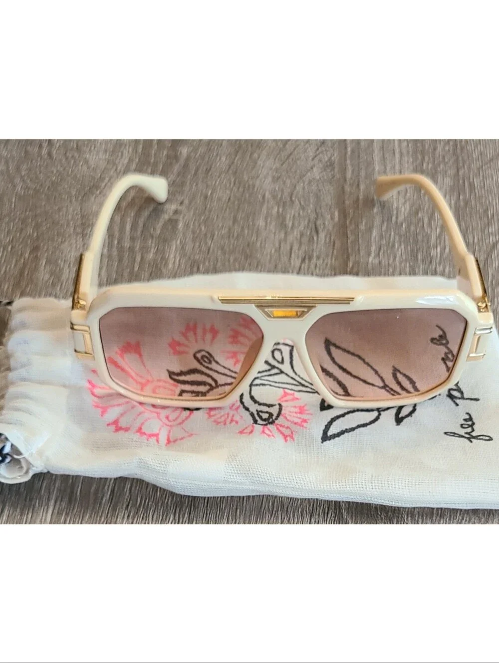 🆕️ Free People Corfu Oversized Aviator Sunglasses Boho Baddie Retro Streetwear